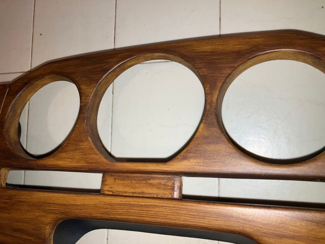 ジムニーJA22純正メーターパネル　グローブボックス蓋　ウッド調　塗装品