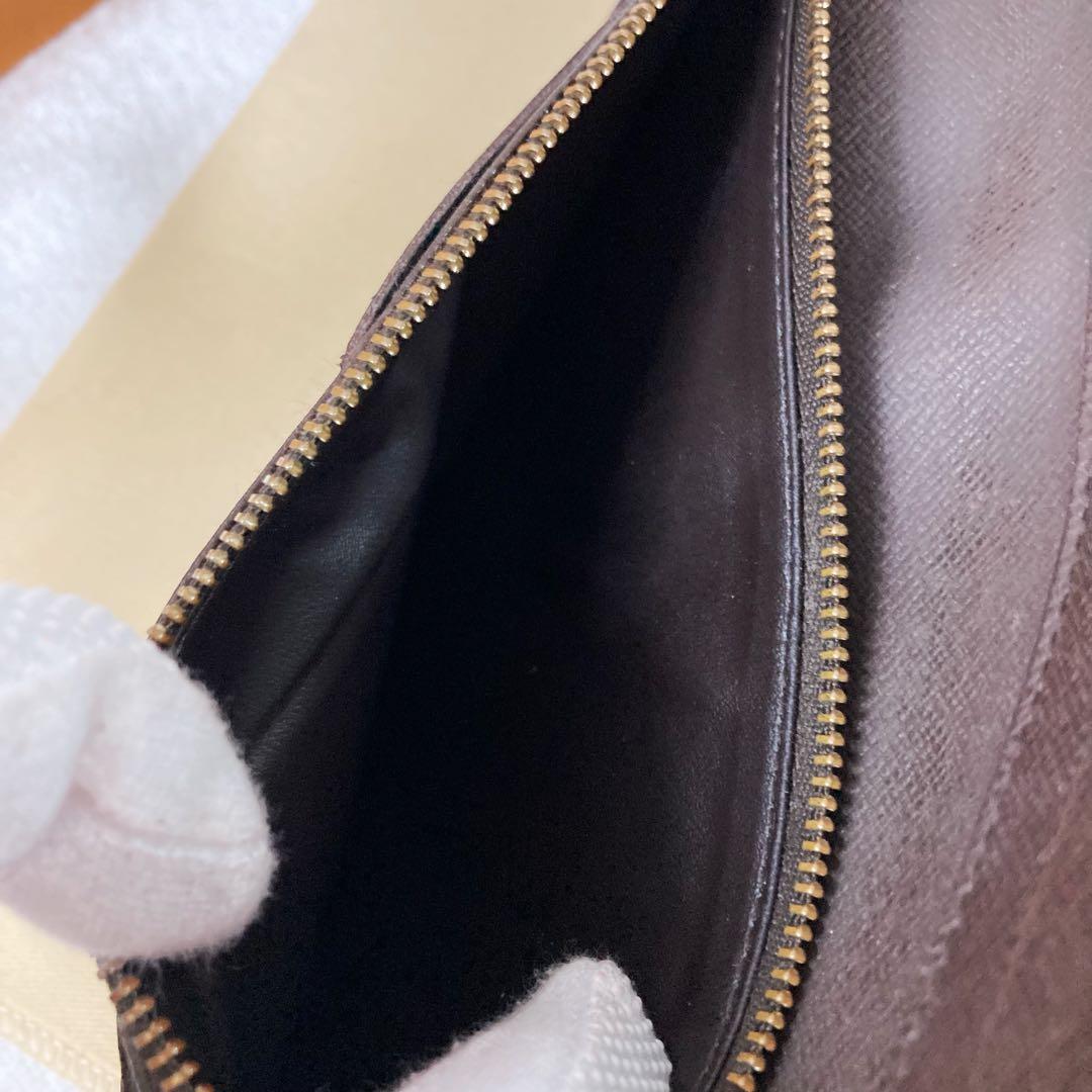【美品】ルイヴィトン ☆ポルトフォイユアンソリット ダミエ エベヌ 長財布