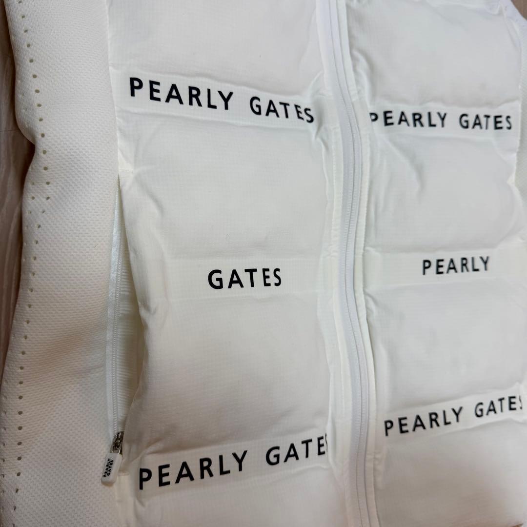 mai　 PEARLY GATES フード付きダウンベスト　０サイズ