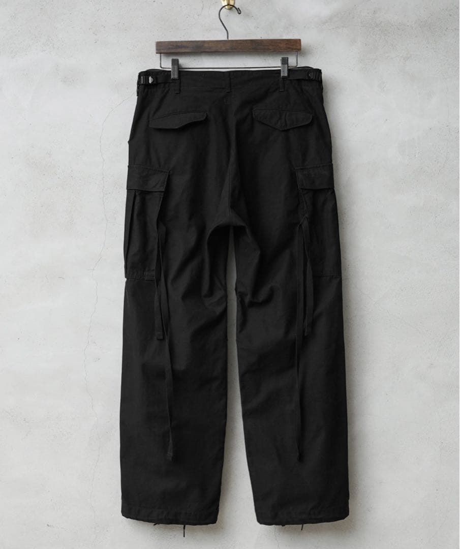 新品WAIPER.inc M-65 カーゴパンツ ブラック M-S