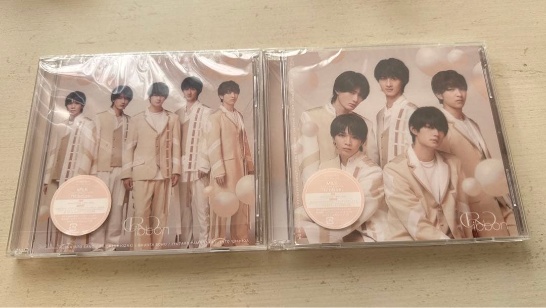 M!LK Ribbon 初回盤A B