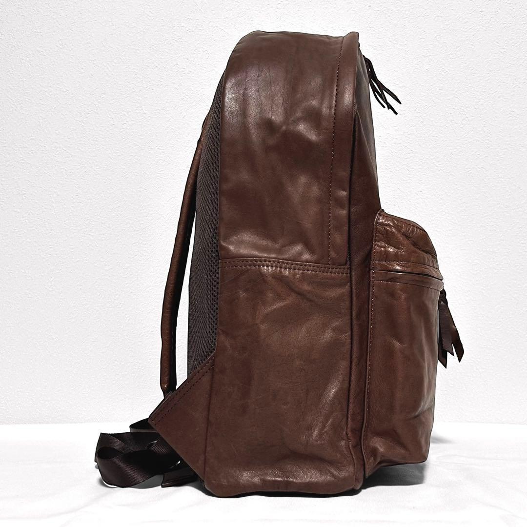 絶販品 美品 PORTER ポーター リュック フランク L ブラウン