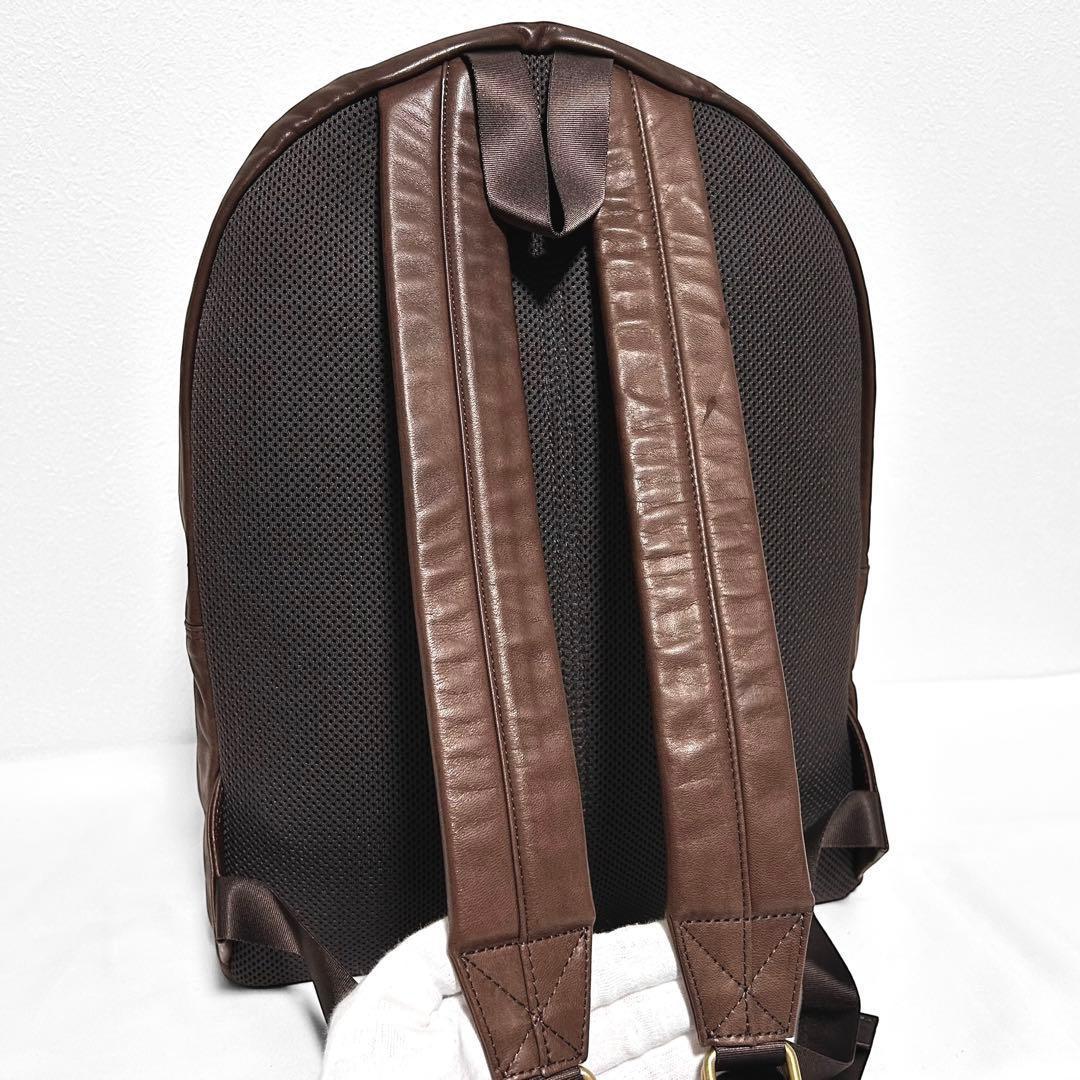 絶販品 美品 PORTER ポーター リュック フランク L ブラウン