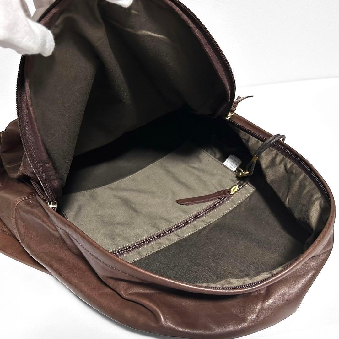 絶販品 美品 PORTER ポーター リュック フランク L ブラウン