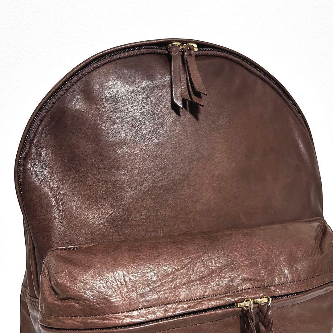 絶販品 美品 PORTER ポーター リュック フランク L ブラウン