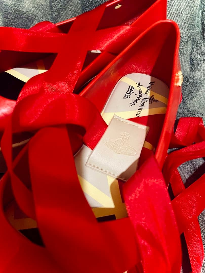 【Vivienne Westwood】ロッキンホースバレリーナ　レッド　22cm