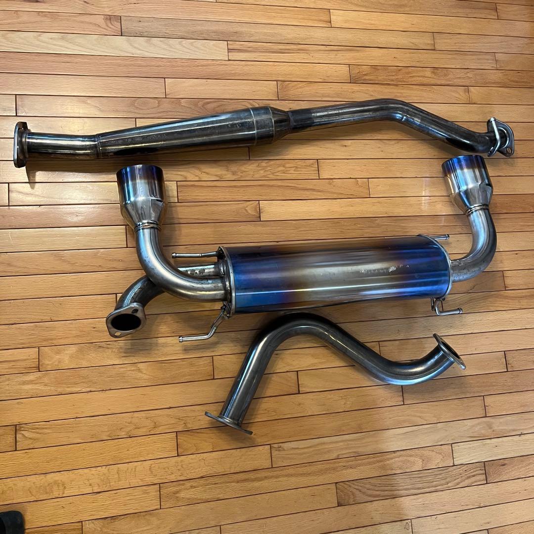 Tiコンポジットチャンバー マフラー