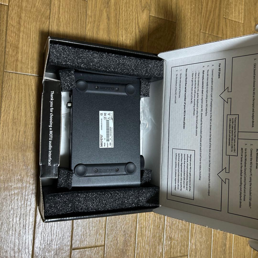 MOTU M2 値下げしました