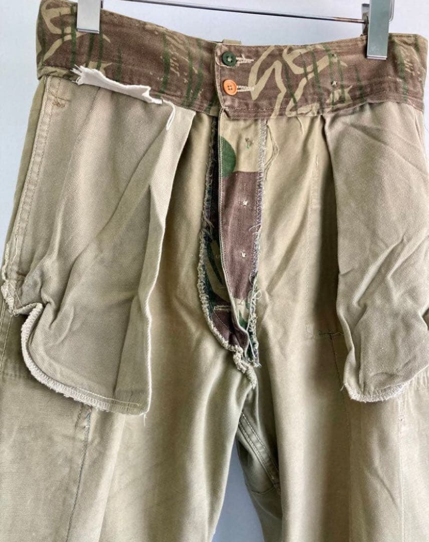 パンツ 60s RHODESIAN ARMY camouflage Trousers