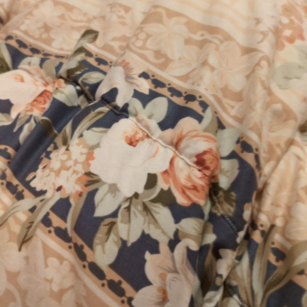 ダブル　布団　ホワイトダック　美品