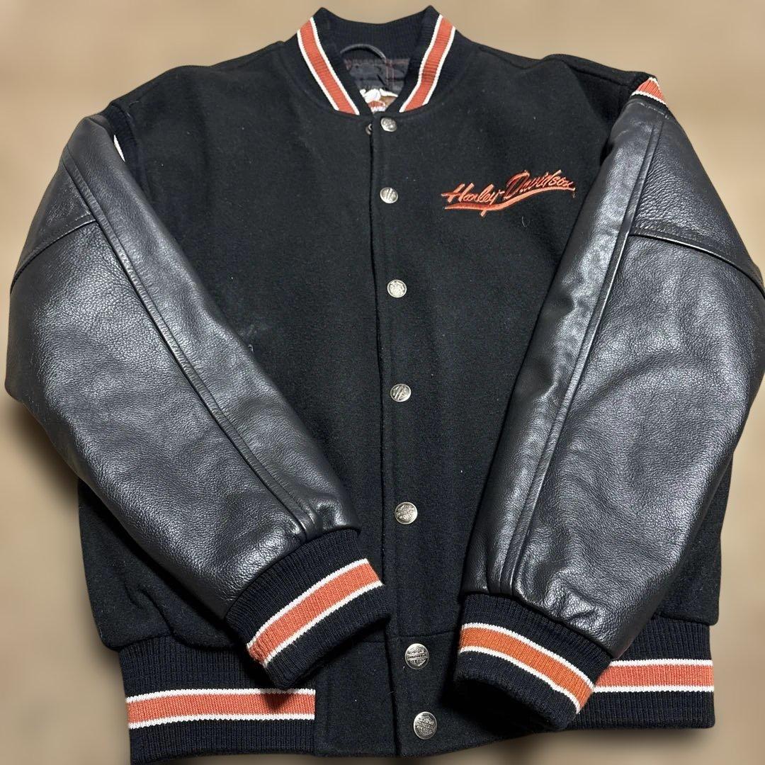 Sサイズ ハーレーダビッドソン　純正　スタジャンmade in USA