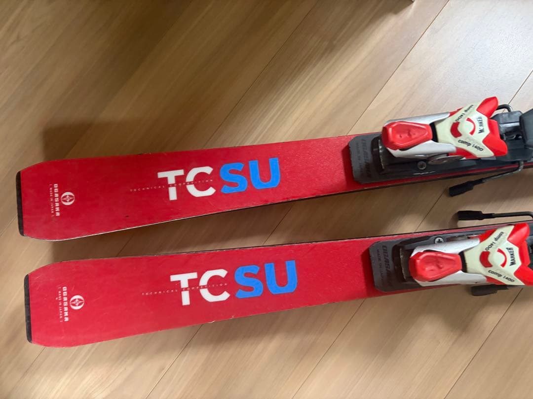 ★23年モデル・最高峰★オガサカ スキー板 TC-SU 160cm 技術選　デモ