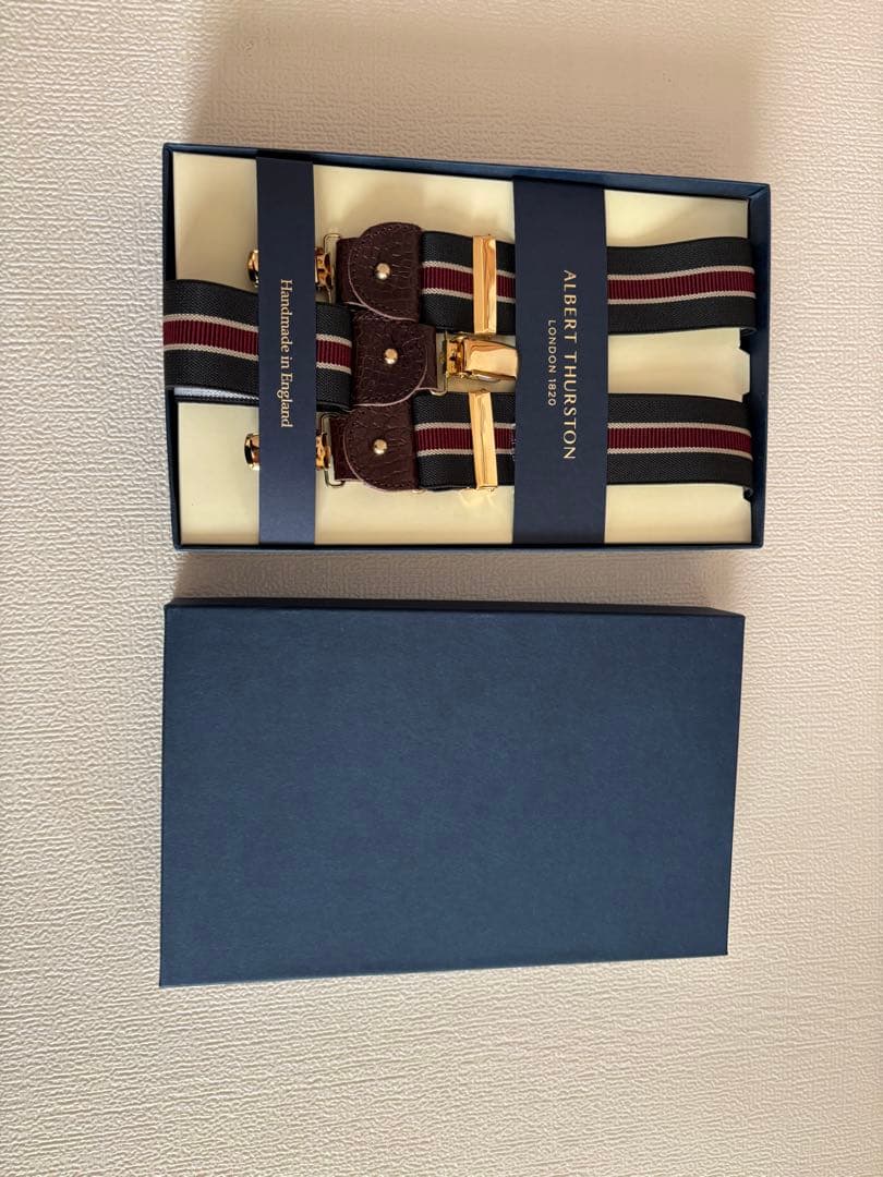 k*様  THURSTON ストライプサスペンダー