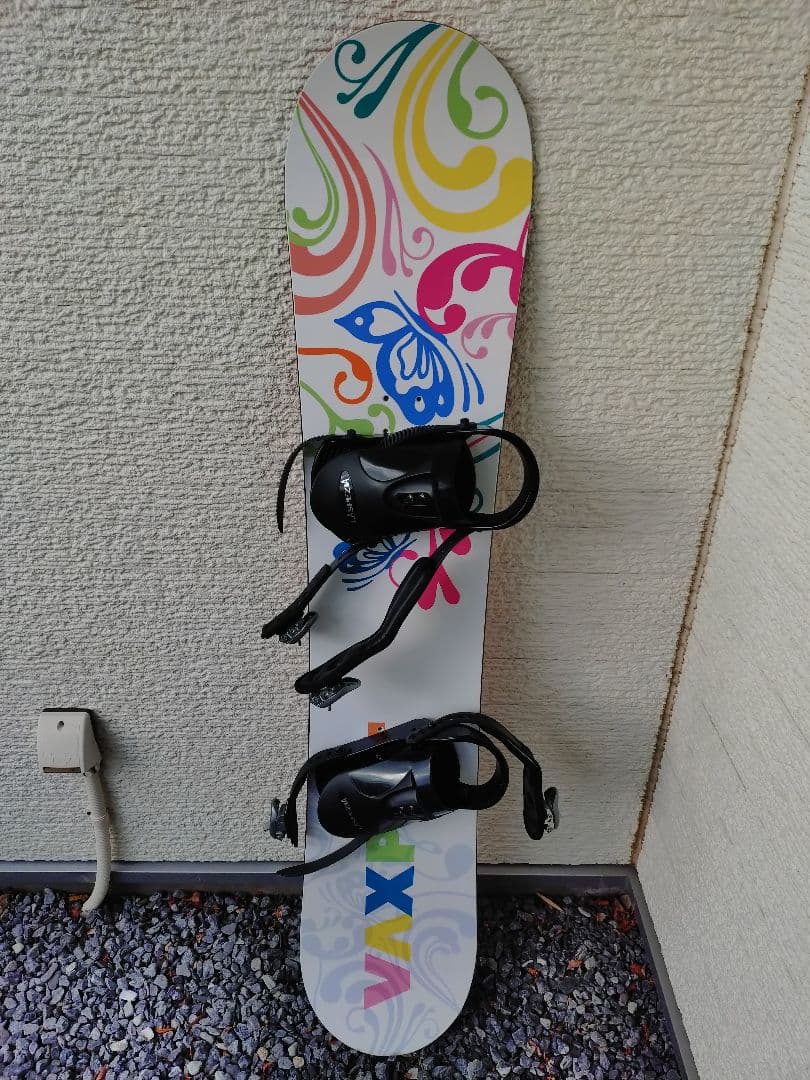 女性用スノーボード 140 バインディング付き