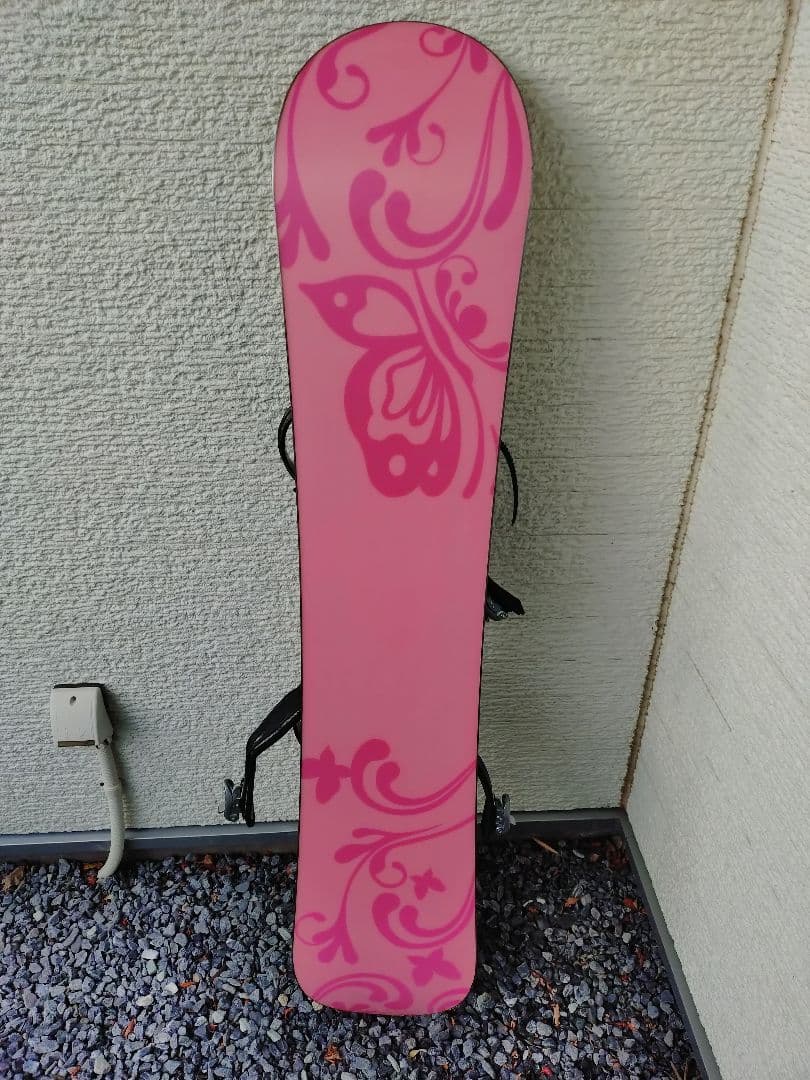 女性用スノーボード 140 バインディング付き