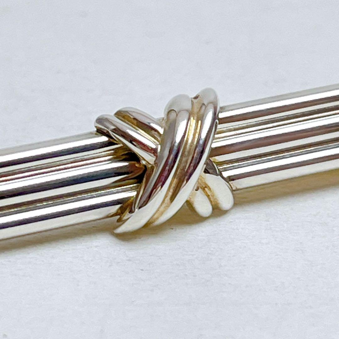 ティファニー　シグネチャー　ネクタイピン　マネークリップ　925