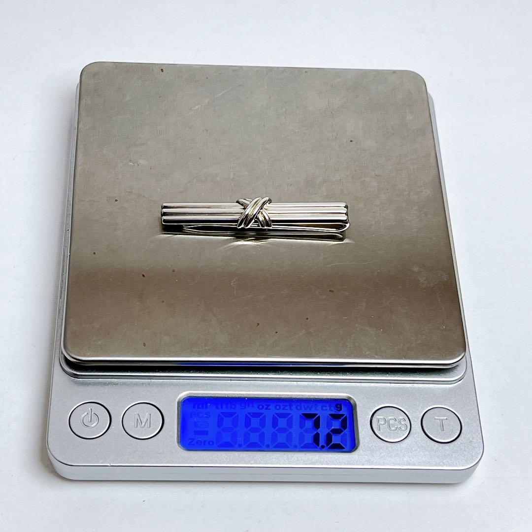 ティファニー　シグネチャー　ネクタイピン　マネークリップ　925