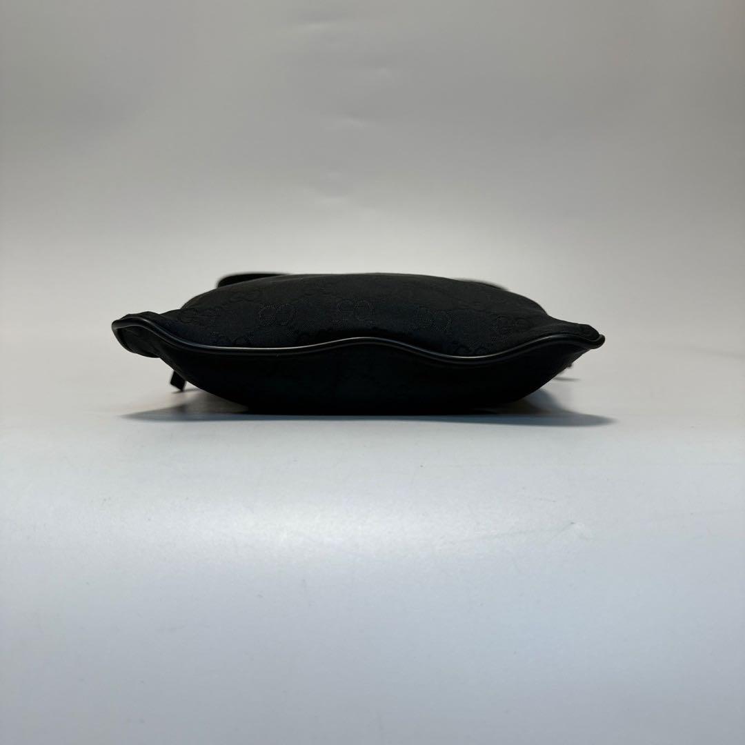 専用l63【美品】グッチ　GGナイロン　レザー　シェリーラインショルダーバッグ.