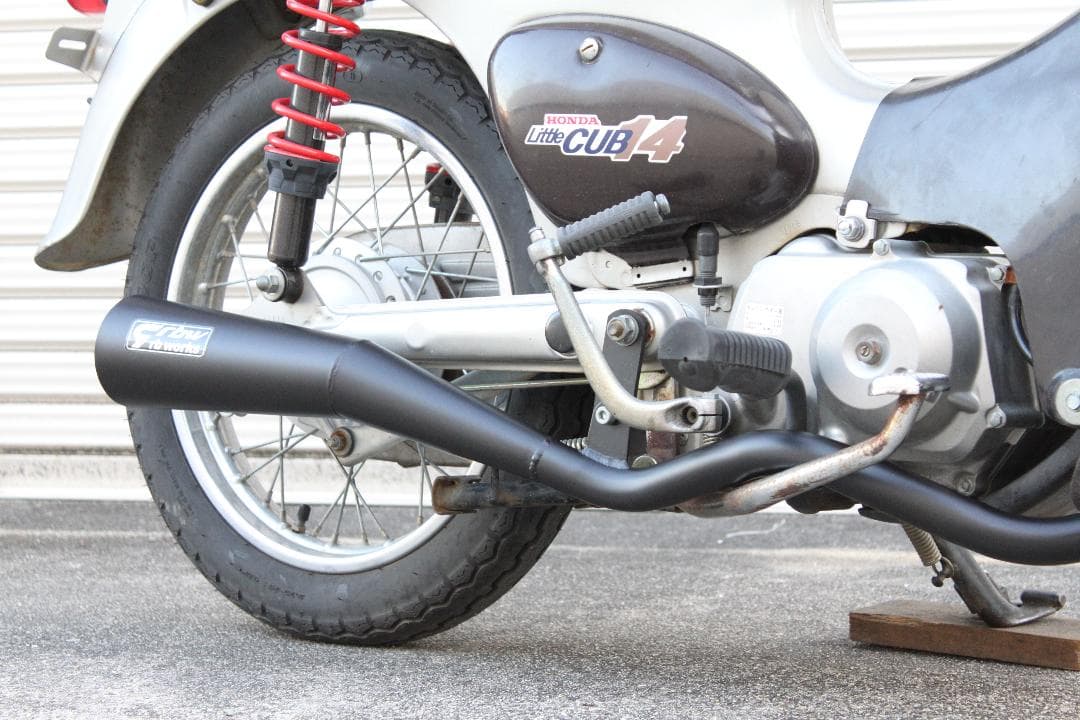 rb-works製☆新品☆スーパーカブ５０７０９０　リトルカブ　メガホンマフラー