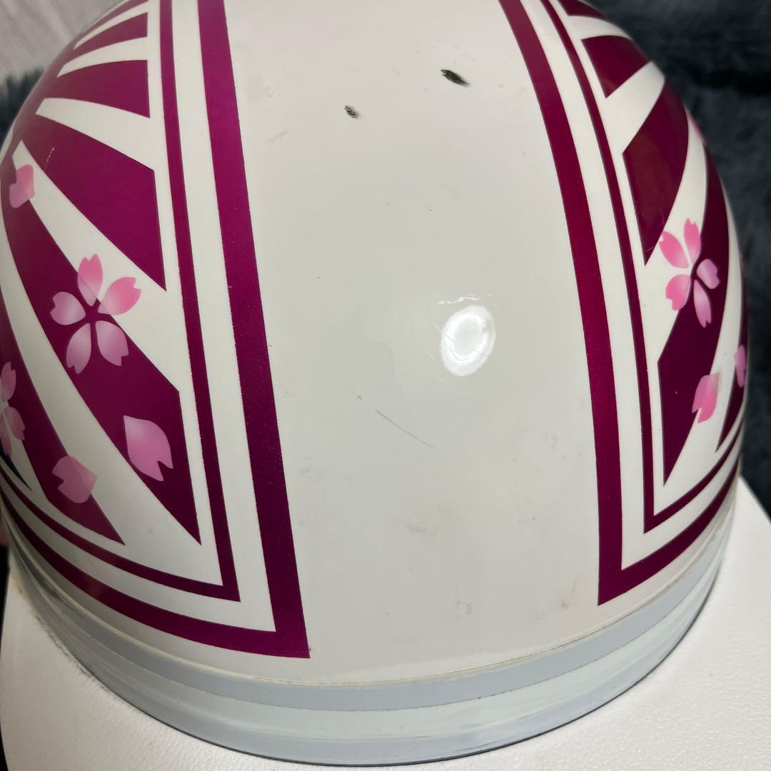 コルク半　カスタム　富士日章　ホワイトピンク　ラメ　桜　高級クリヤ