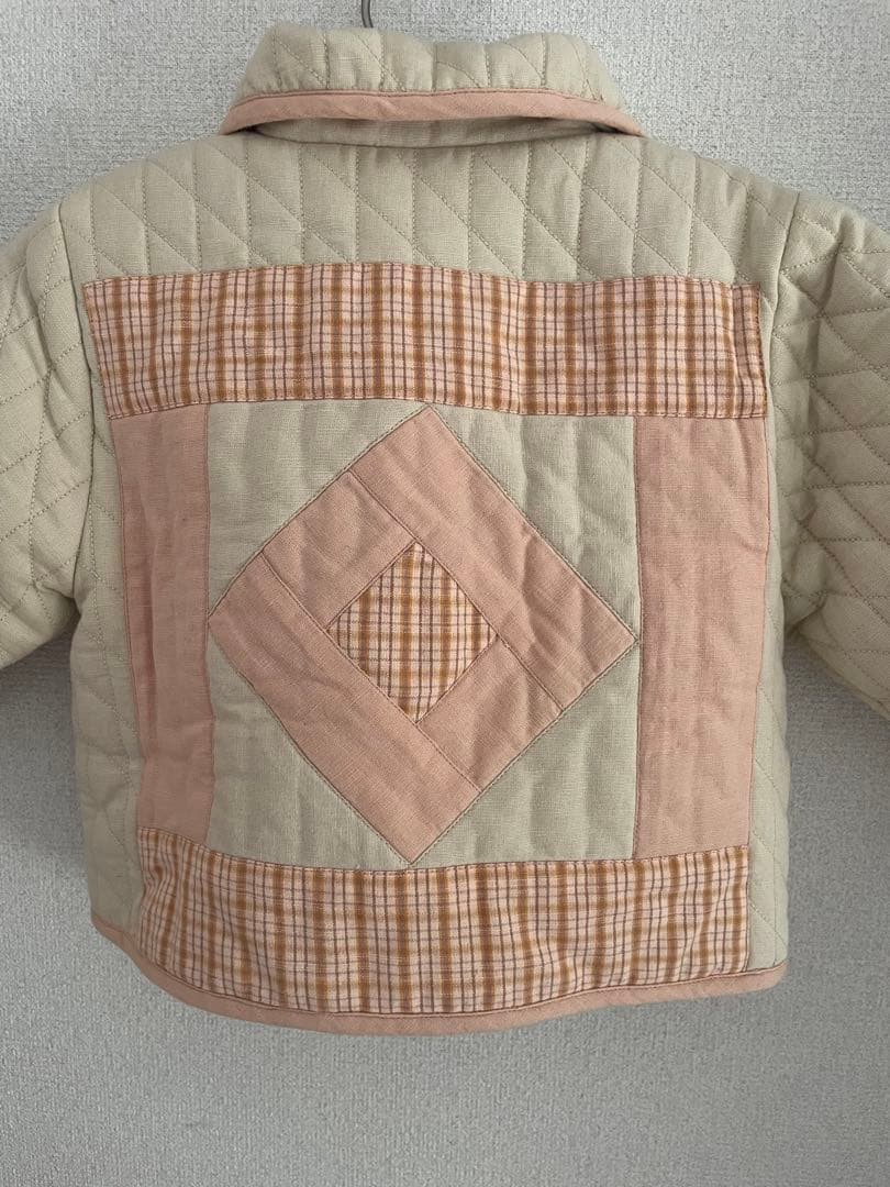 【美品】apolina キルティング　ボア　ジャケット