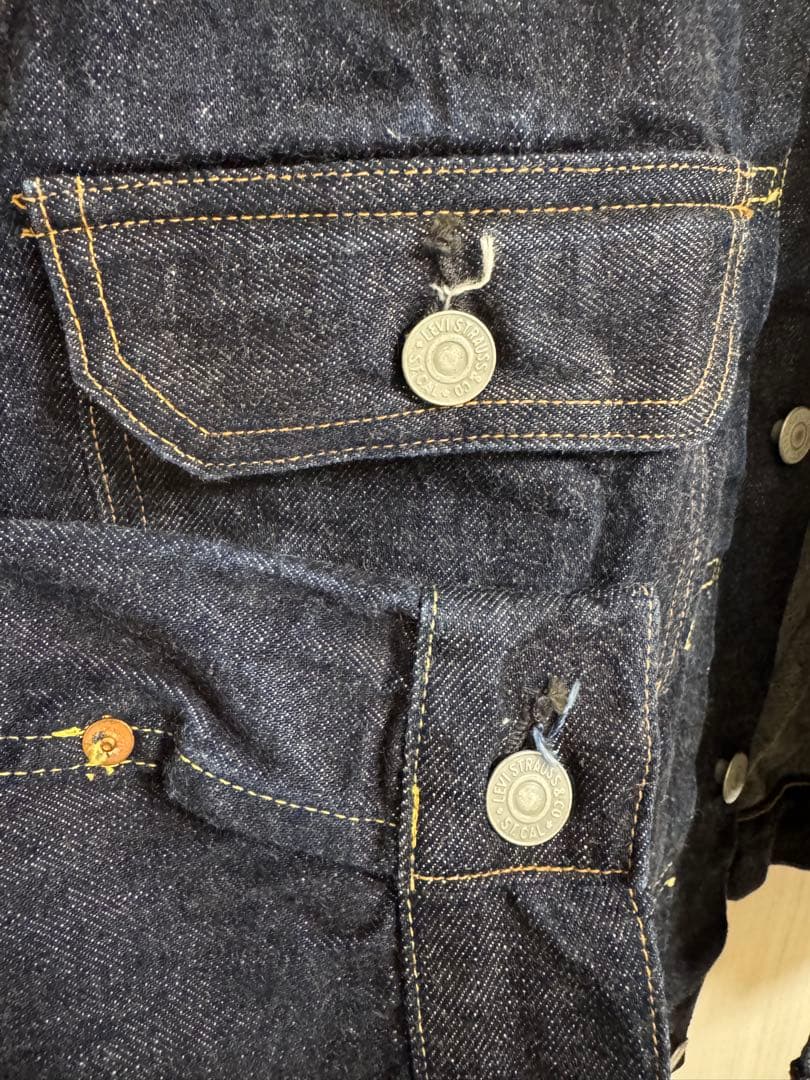 し*ひ様 【美品】リーバイス LVC 507XX 42 デニムジャケット
