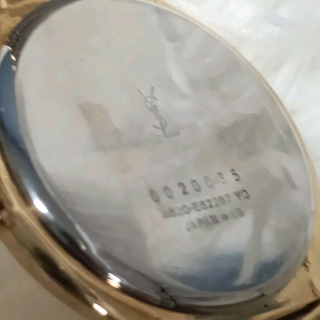 イヴサンローラン YSL メンズ 腕時計 純正ベルト 電池交換済み