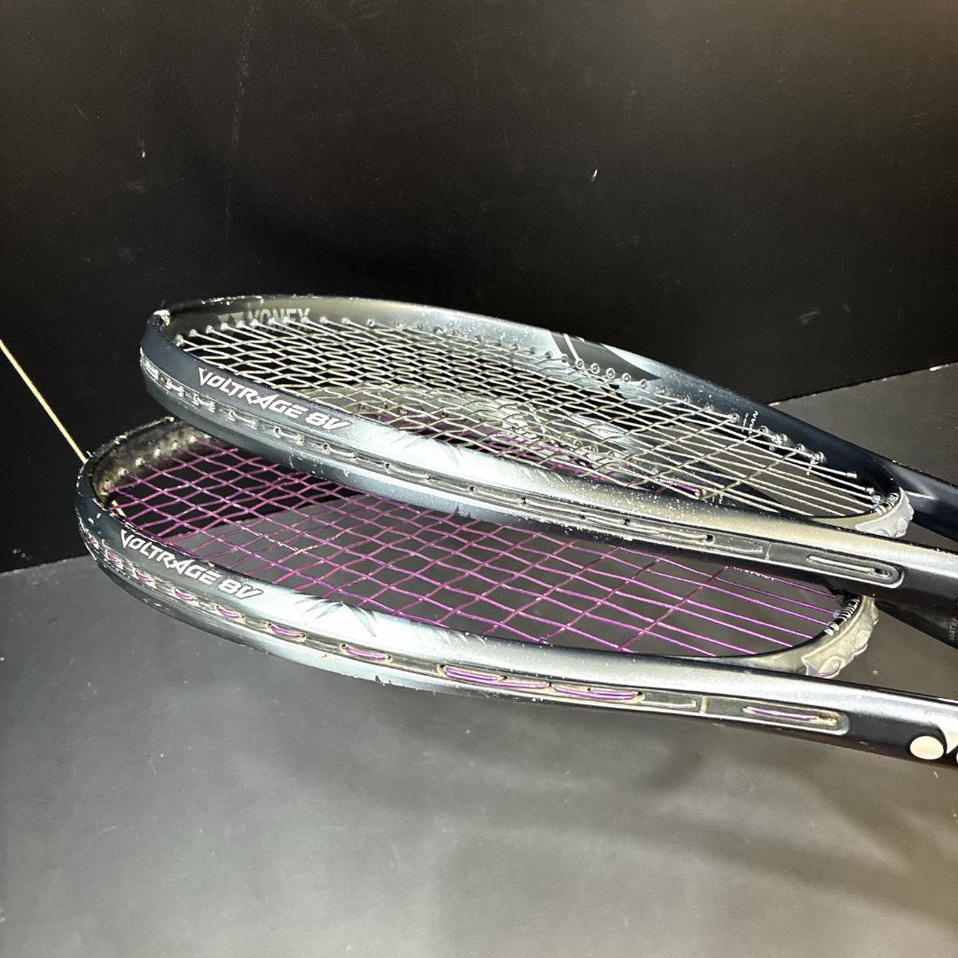 YONEX VOLTRAGE 8V ヨネックス　軟式テニスラケット 2本セット