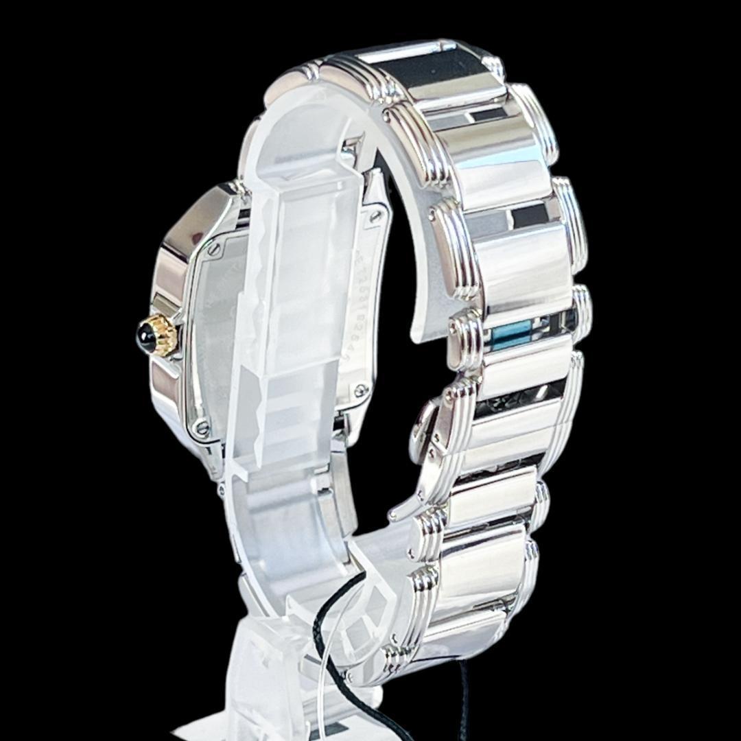 ✨エレガント❣️レディース腕時計 白シルバー スクエア ロベルトカバリ