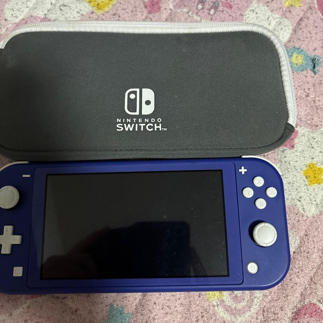 Nintendo Switch Lite ブルー 本体とケース