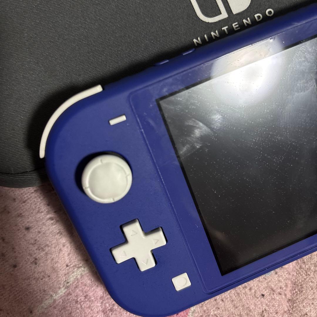 Nintendo Switch Lite ブルー 本体とケース