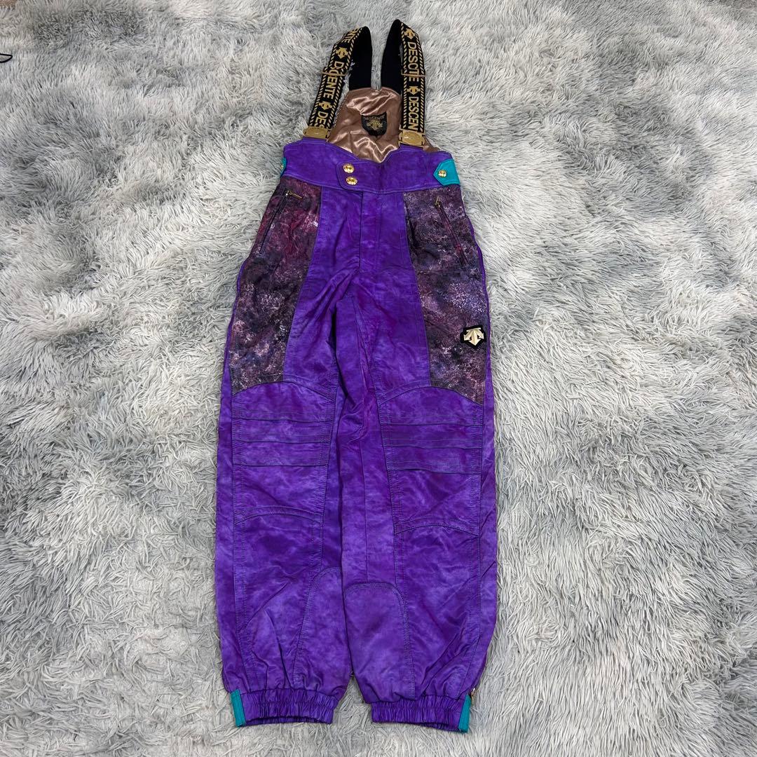 m6306【美品 デサント】レトロ スキーウェア セットアップ メンズ (L)