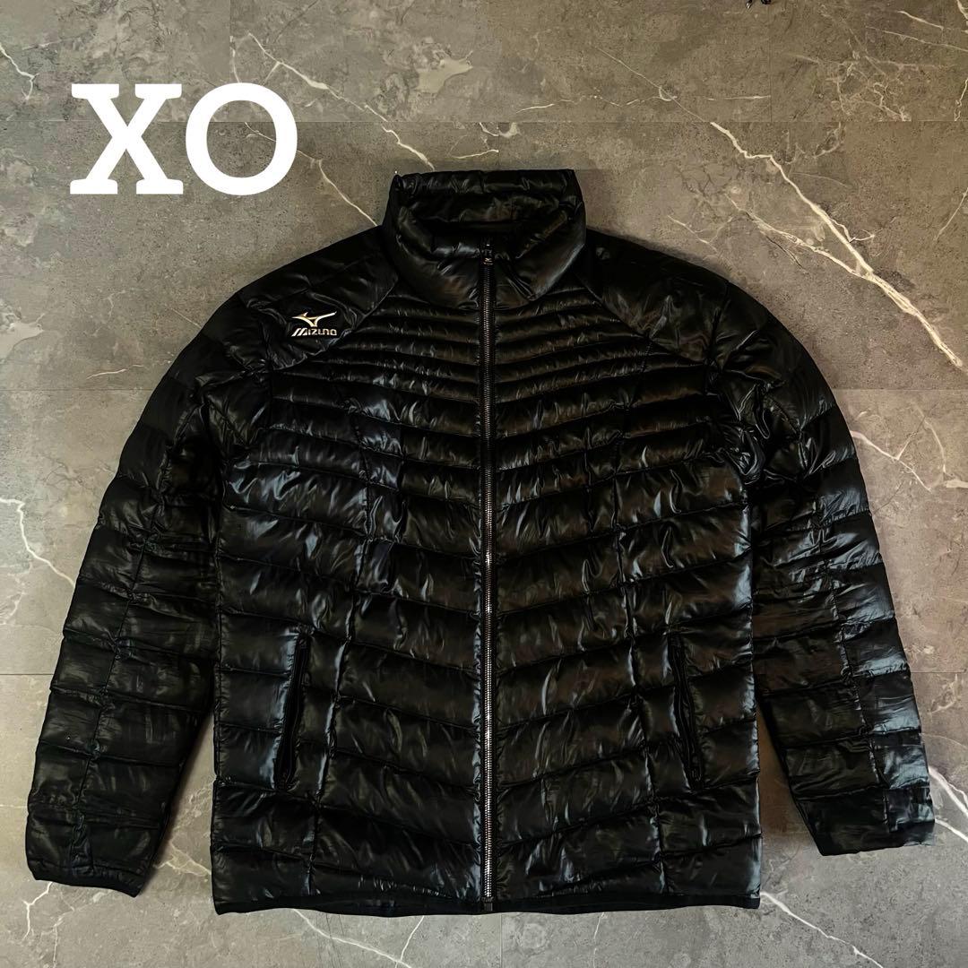 希少サイズ　XO Mizuno 野球　ミズノプロ　中綿ジャケット 黒 ジャケット