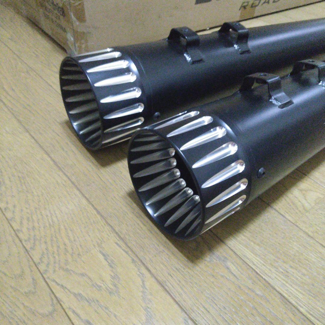 いさパパ様、専用ハーレーツーリングメガホンマフラー　SHARKROAD