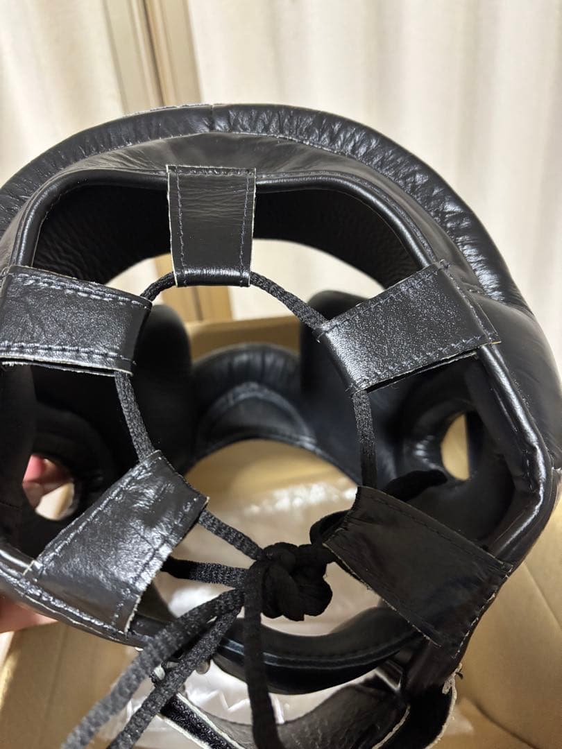 Fairtex ボクシング ヘッドギア XL ブラック