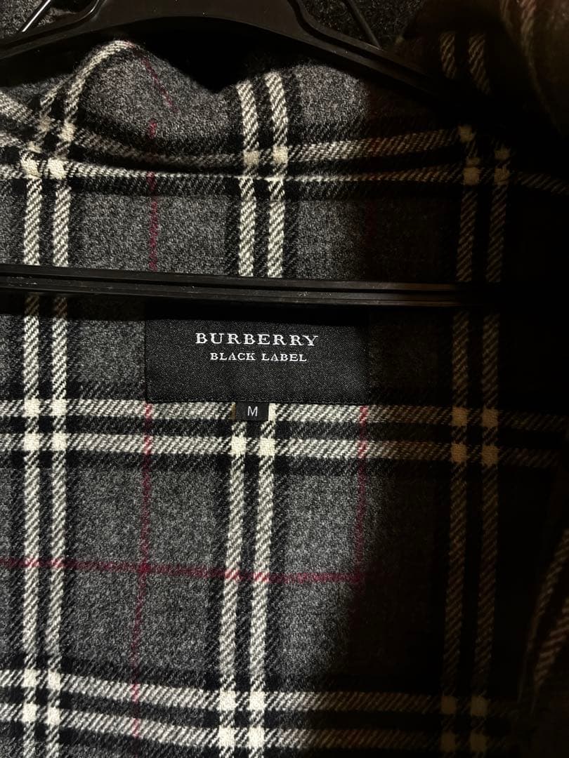 BURBERRY BLACK LABEL ダッフルコート M