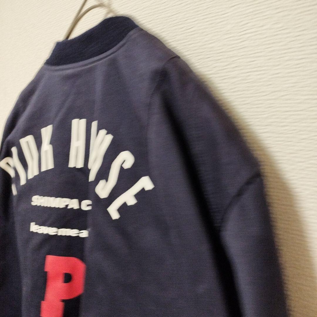 ★美品★ PINK HOUSE ピンクハウス ブルゾン ジャンパー 紺 チェック