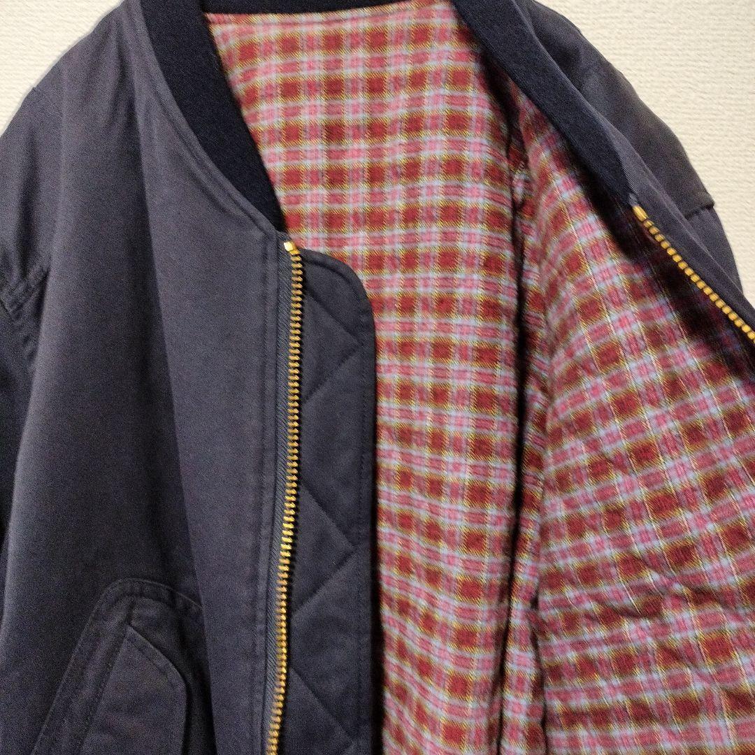 ★美品★ PINK HOUSE ピンクハウス ブルゾン ジャンパー 紺 チェック