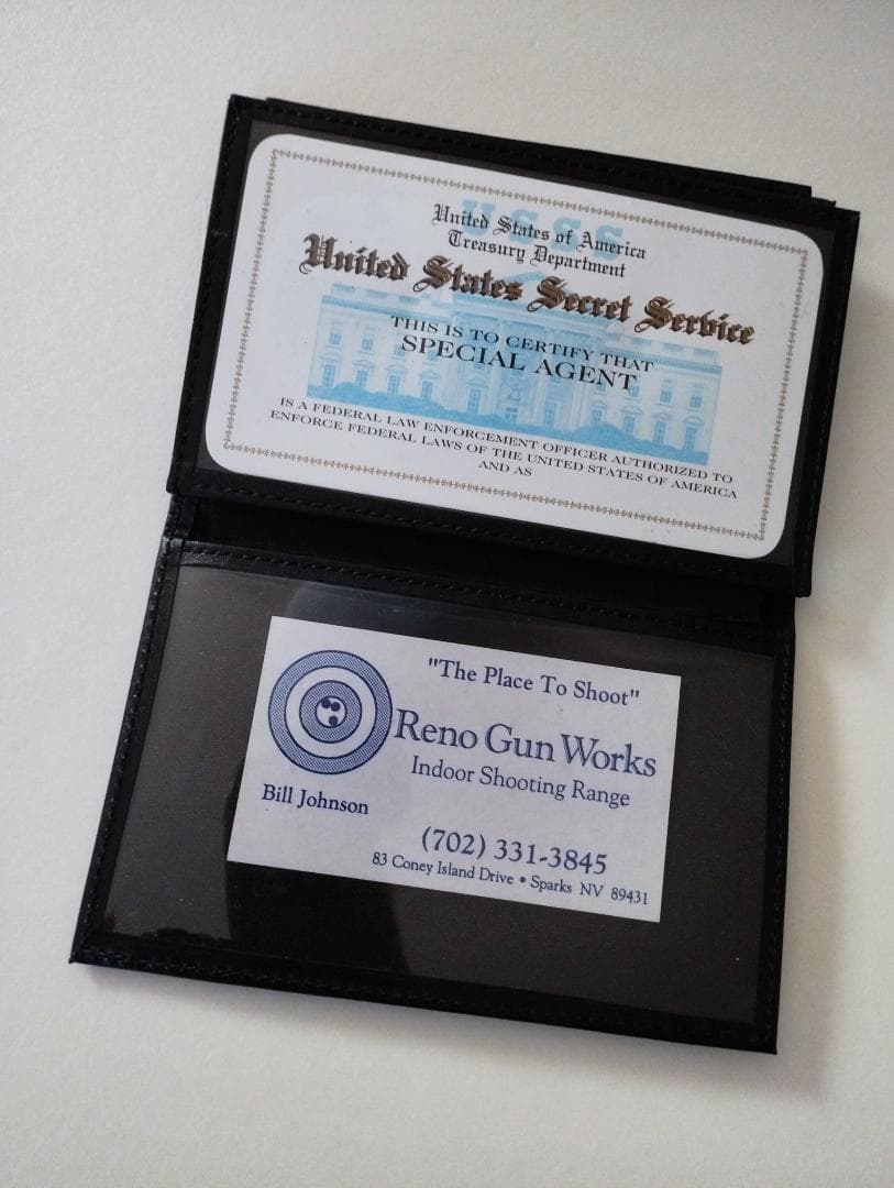 US SECRET SERVICE 身分証 + SWAT ミニチュアベスト