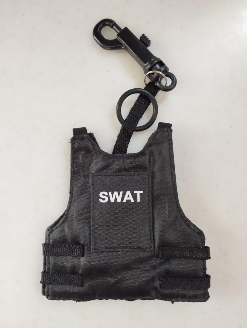 US SECRET SERVICE 身分証 + SWAT ミニチュアベスト