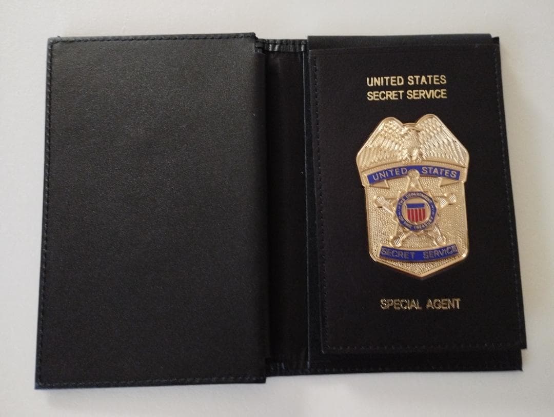 US SECRET SERVICE 身分証 + SWAT ミニチュアベスト