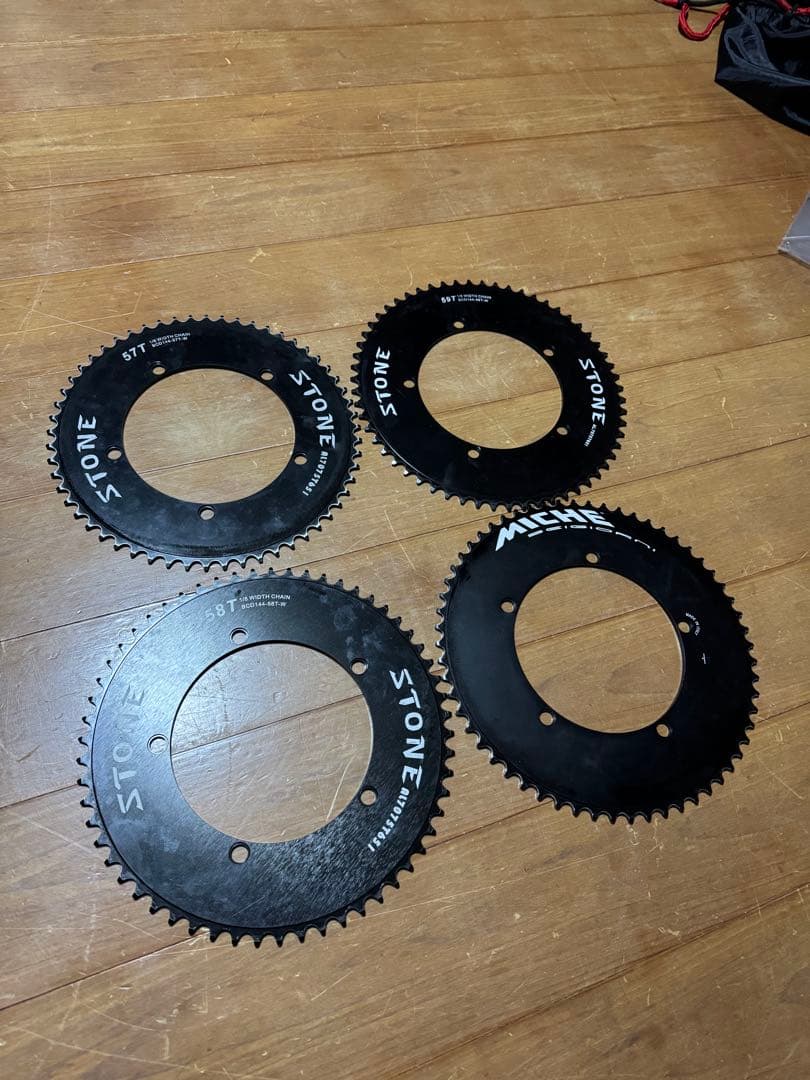 STONE&MICHEチェーンリング　57T 58T 59T 60Tセット