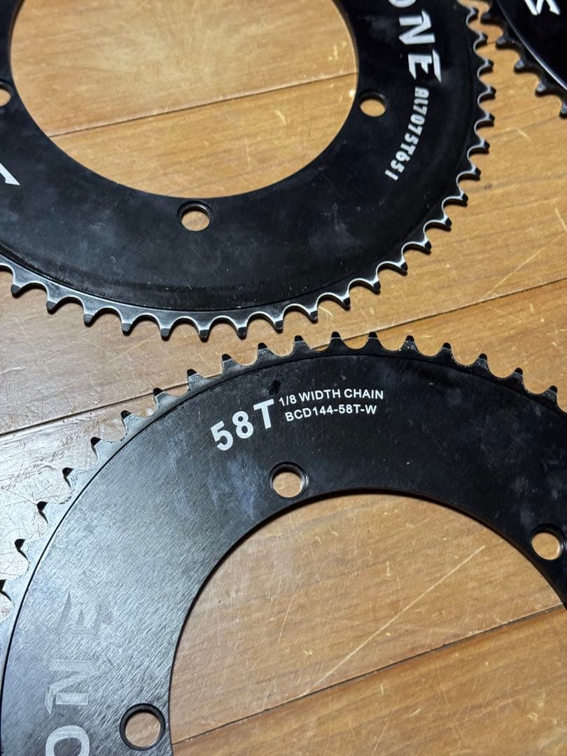 STONE&MICHEチェーンリング　57T 58T 59T 60Tセット