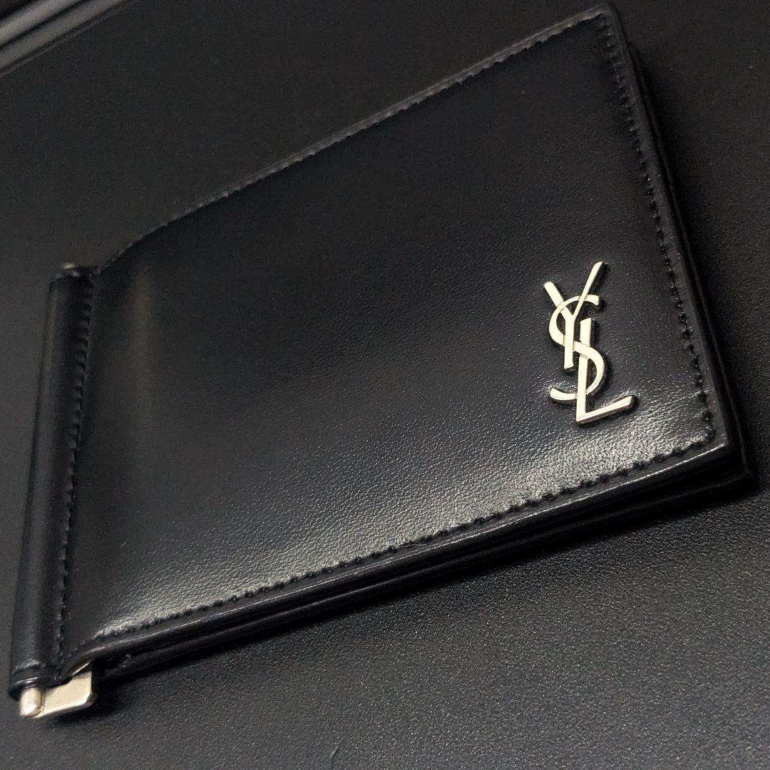 Saint Laurent ビルクリップウォレット タイニーカサンドラ