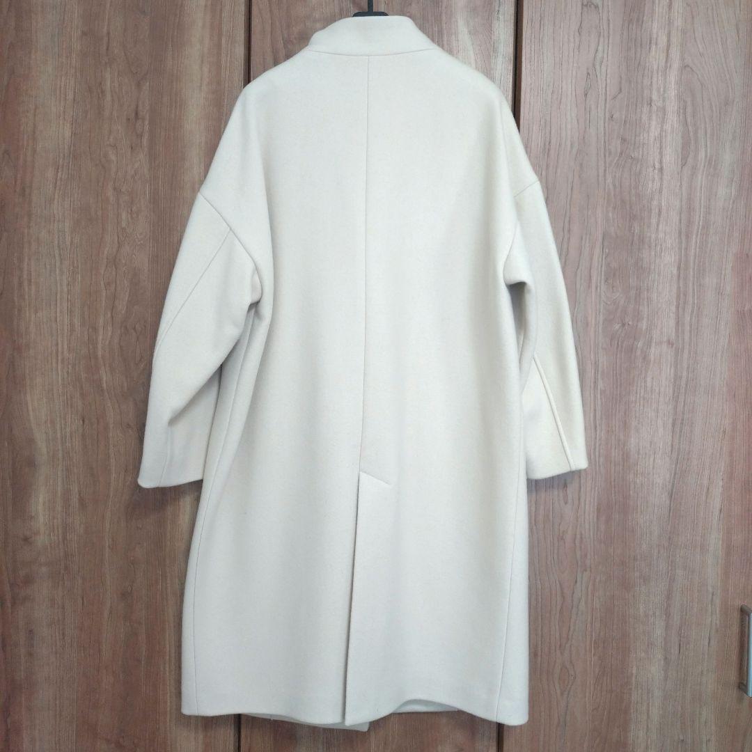 美品 アーバンリサーチ カシミヤウールコクーンコート ライトベージュ