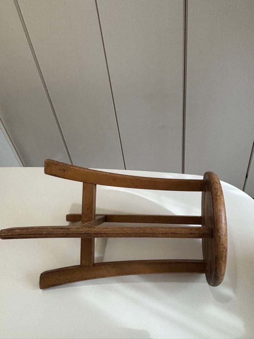 アンティーク、古家具　木製スツール