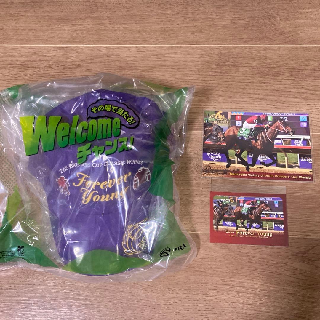 フォーエバーヤング BC優勝記念 キャップ・シール・ポストカード3点セット