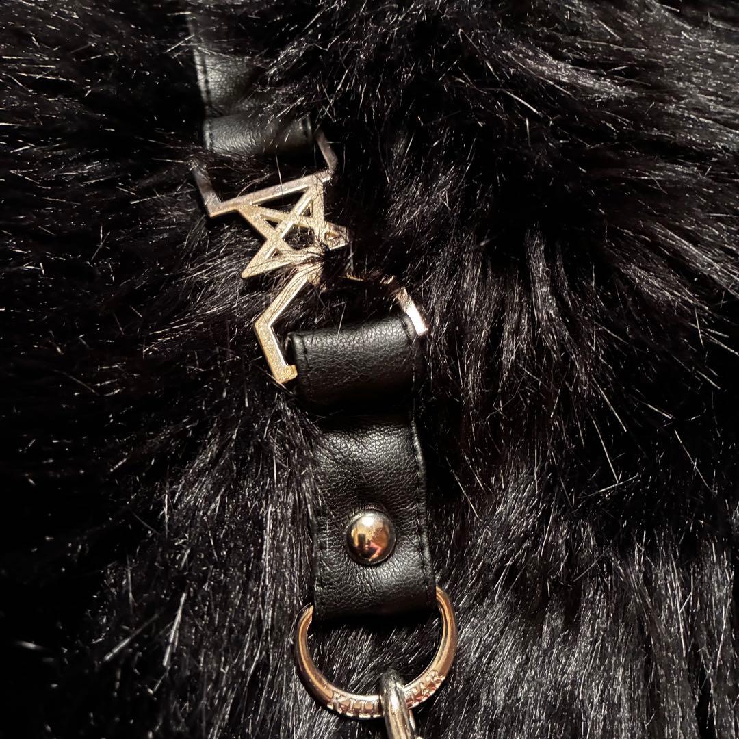 ジャケット・アウター KILLSTAR Night Creature Faux-Fur Jacket