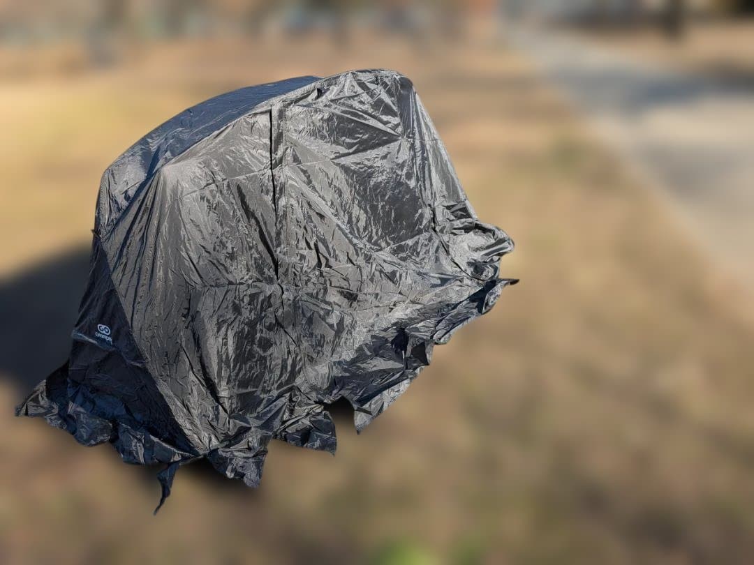 GOGlamping SKYEYE自立式テント TC ＋専用フライシート(黒)