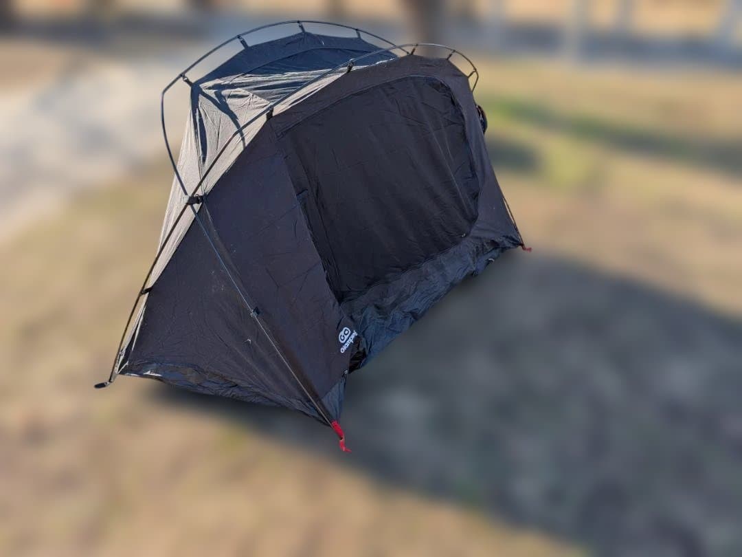 GOGlamping SKYEYE自立式テント TC ＋専用フライシート(黒)
